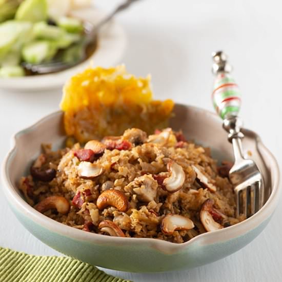 Cauliflower fried rice