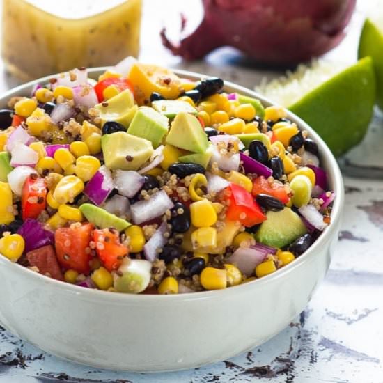 black bean and corn salad