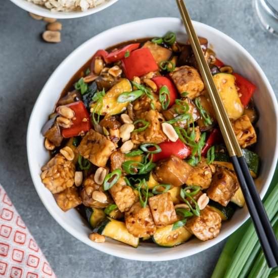 kung pao tempeh