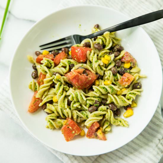 Southwest Jalapeño Pesto Pasta