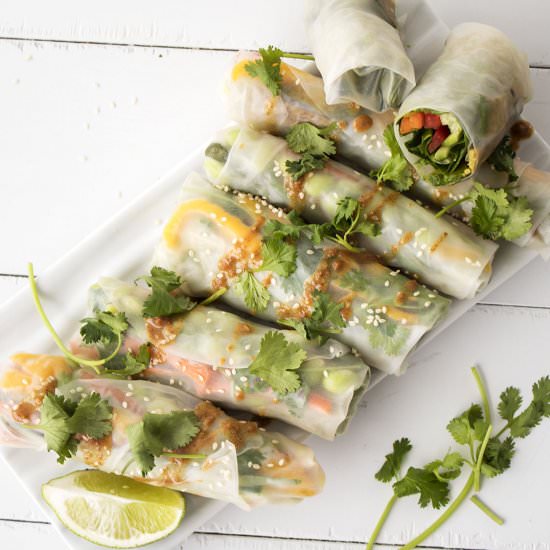 Mango Fresh Rolls