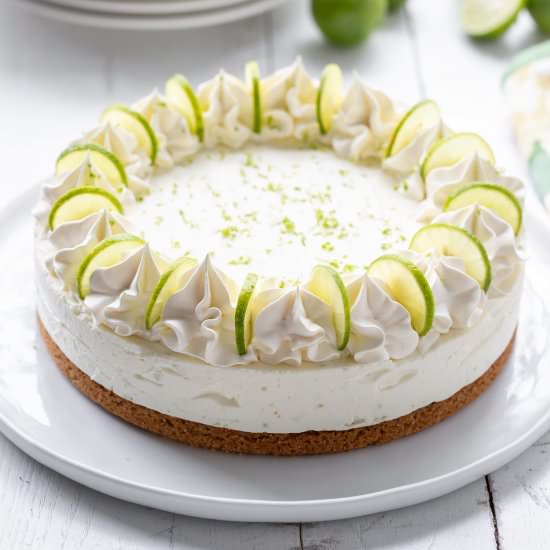 Key Lime Icebox Cheesecake