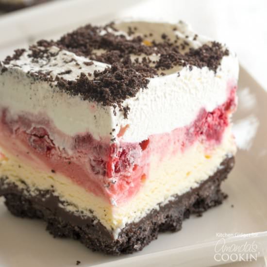 Raspberry Ice Cream Delight