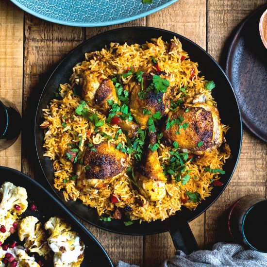One Pot Chicken & Rice with Chorizo