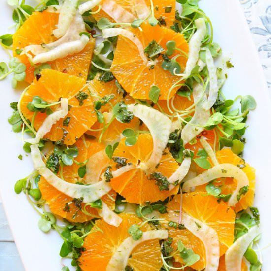 Orange Fennel Salad