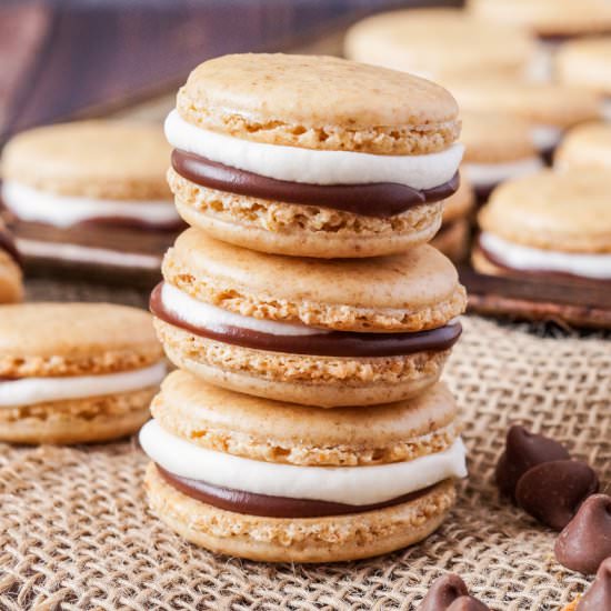S’mores Macarons
