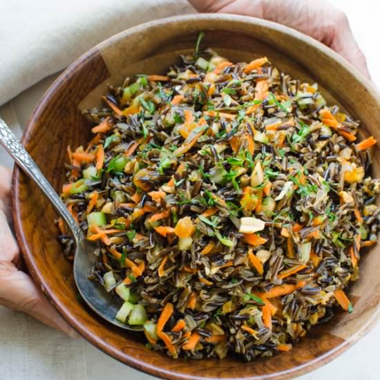 Asian Wild Rice Salad
