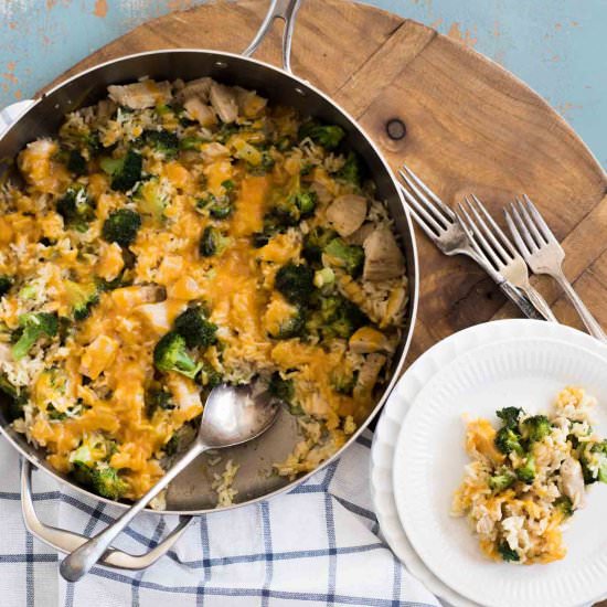 One Pot Chicken & Broccoli