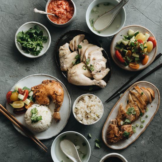 Hainanese Chicken Rice