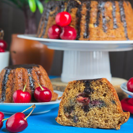 Cherry Banana Cake
