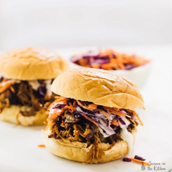 Vegan Pulled ‘Pork’ Sandwiches