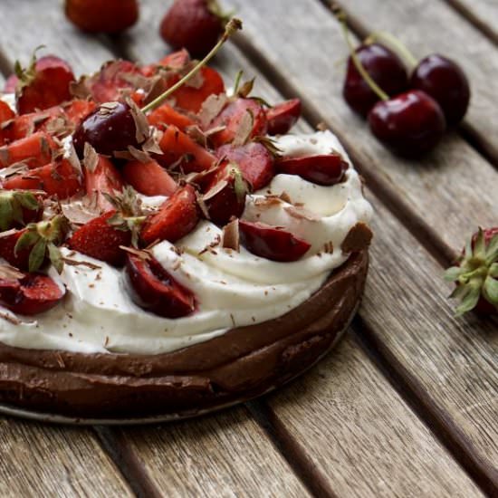 Raw Vegan Chocolate Pie