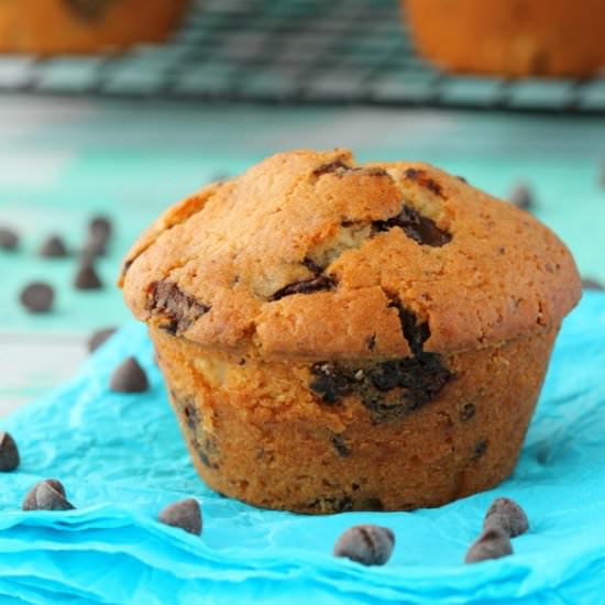 Vegan Chocolate Chip Muffins
