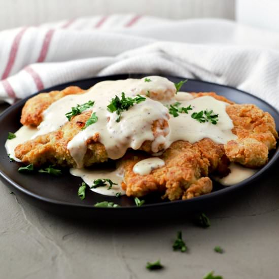 Chicken Fried Chicken and Gravy
