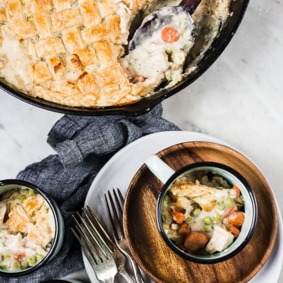 Skillet Chicken Pot Pie