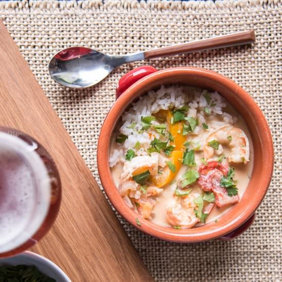 Brazilian Beer Gumbo/Moqueca