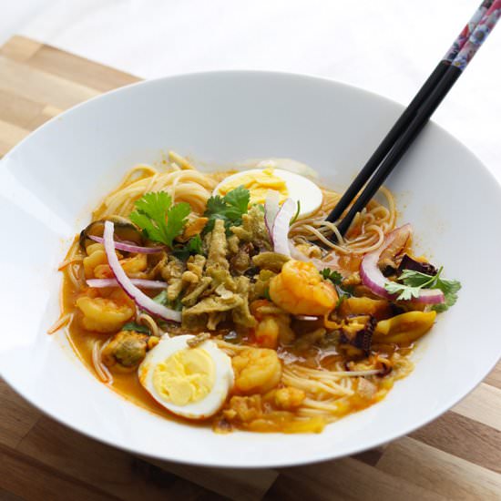 Mohinga Seafood Soup