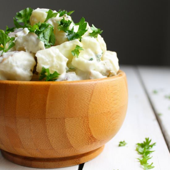 Creamy Horseradish Potato Salad