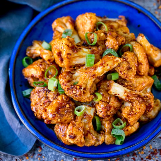 Asian Cauliflower Wings