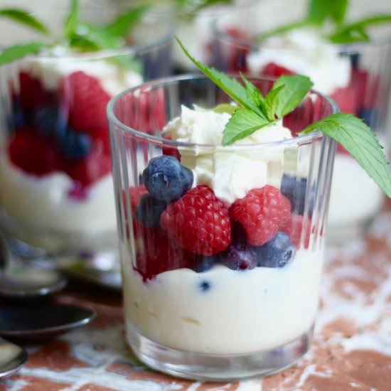 Key Lime Berry Parfaits
