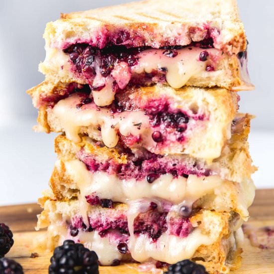 Blackberry Grilled Cheese Sandwich