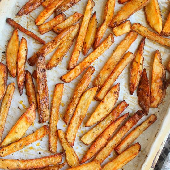 The Best Ever Crispy Baked Fries