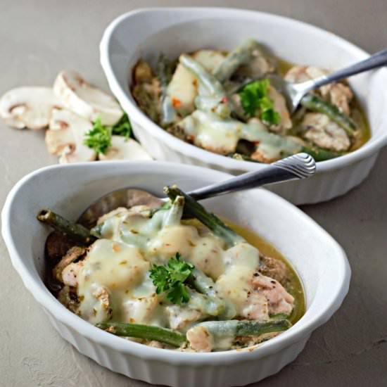 Pepper Jack Chicken Casserole