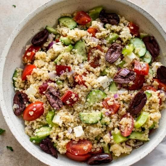 Mediterranean Quinoa Salad