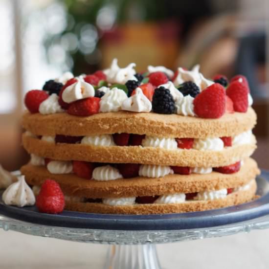 Eton Mess Cake