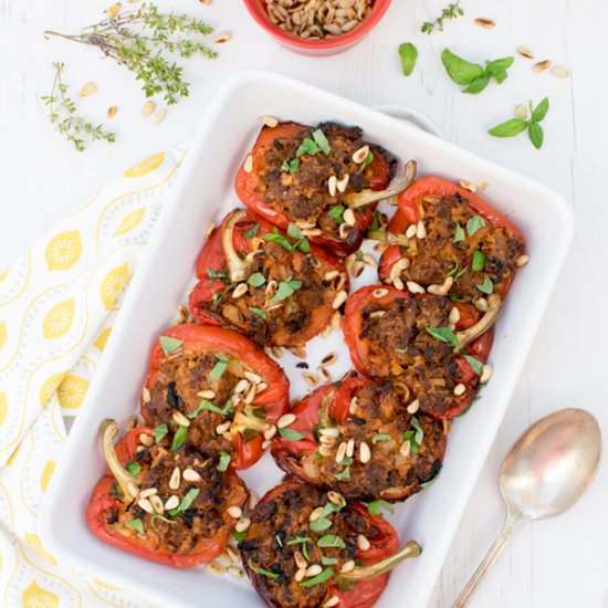 Vegan Stuffed Peppers