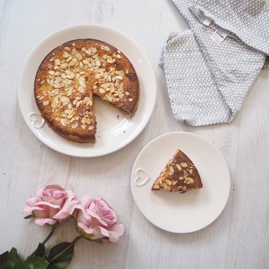Cherry Bakewell Frangipane Tart