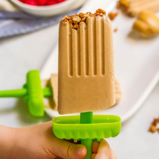 Breakfast popsicles