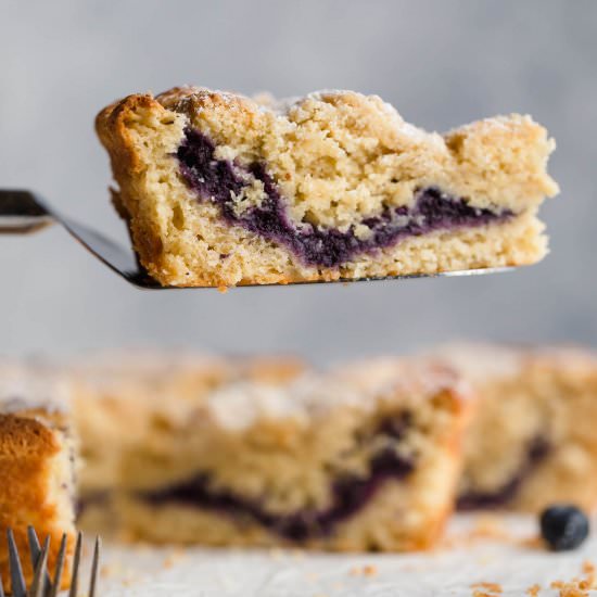 blueberry streusel coffee cake