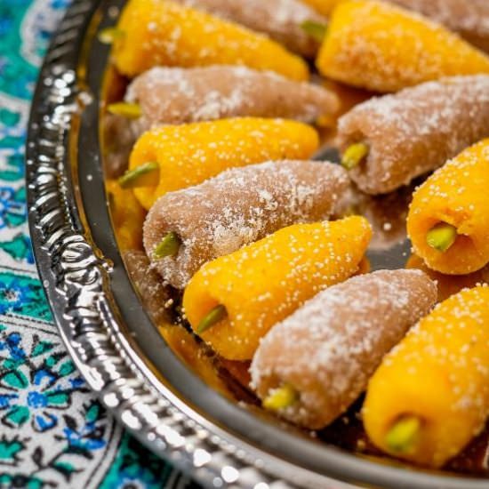 Persian Mulberry Marzipan Candy