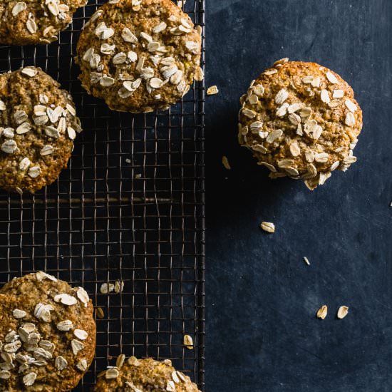 Gluten Free Apple Carrot Muffins