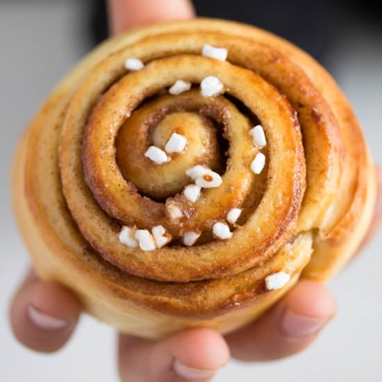 Swedish Cinnamon Rolls Kanelbullar