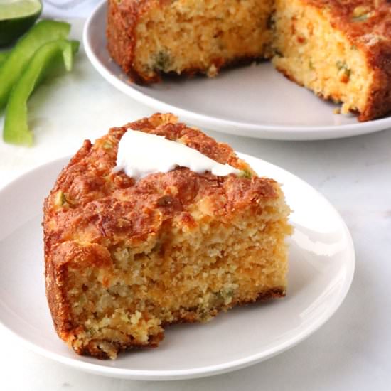Cheesy Mexican Cornbread