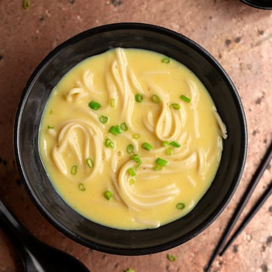 Vegan Paitan (Creamy Chicken) Ramen