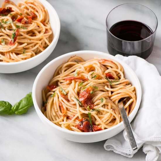 Tomato and Anchovy Pasta