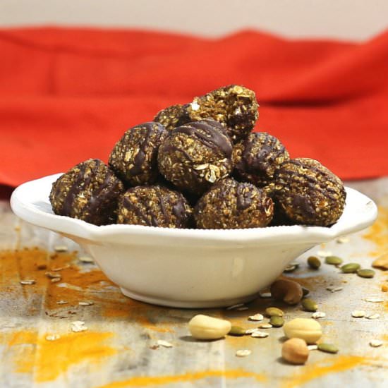 Sweet potato energy balls