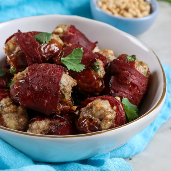 Kofta Stuffed Dates