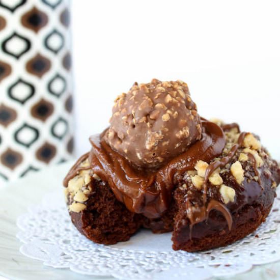 Ferrero Rocher Nutella Donuts