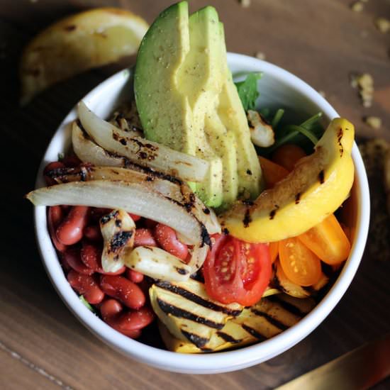 Summer Vegetarian Grain Bowl