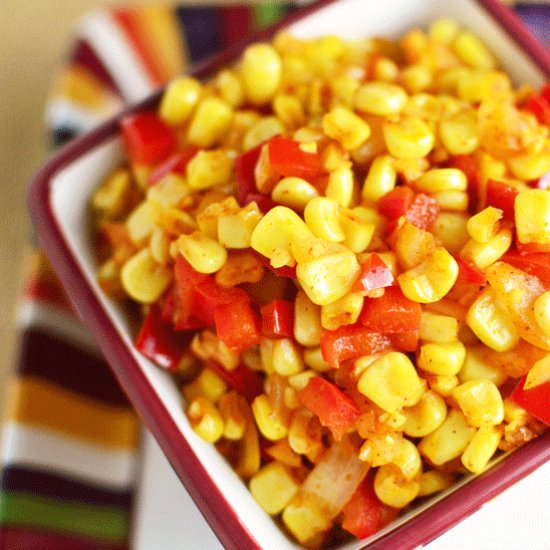 Chipotle Chile Corn Saute