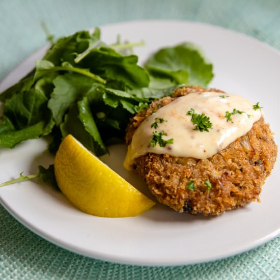 Jackfruit “Crab” Cakes