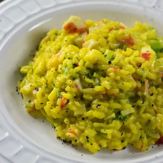 Crab and Broccoli Risotto