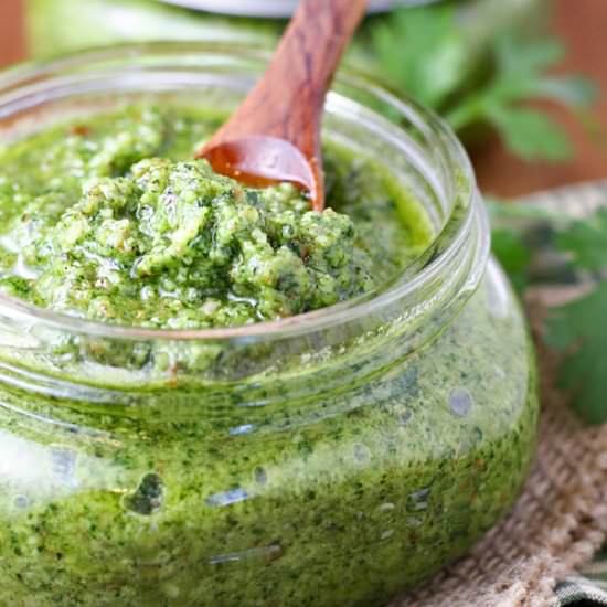 Easy Cilantro Pesto