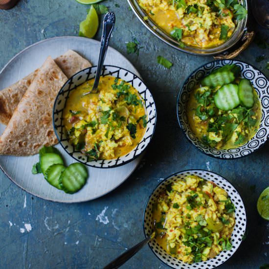 Paneer Bhurji Curry