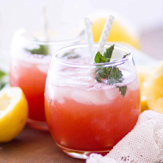 Watermelon Mint Lemonade
