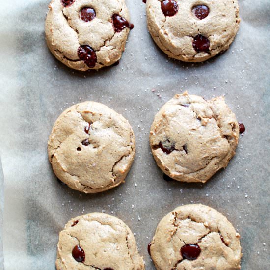 Paleo Chocolate Chip Cookies